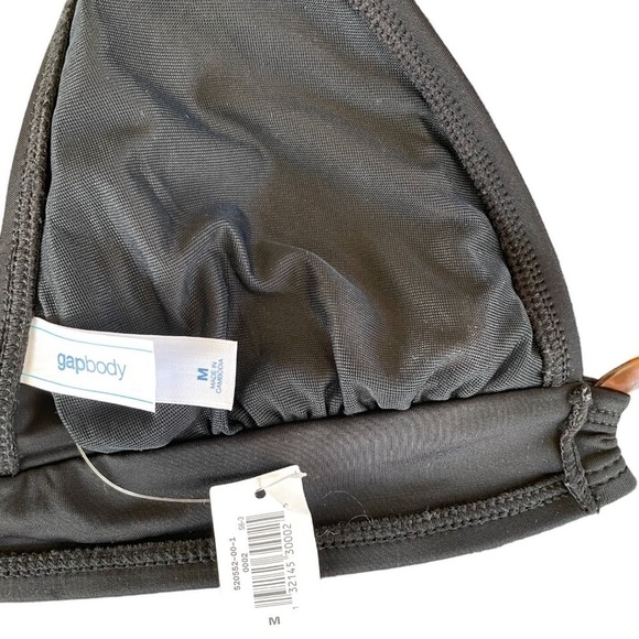 Gapbody halter bikini top, size M, lightly padded cups, New with tags - Picture 5 of 5